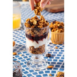 Jessica’s Almond Cherry Granola - Handmade, Non-GMO, Gluten-Free, Whole Grain, 11oz