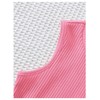 OYOANGLE Toddler Girl's 4 Pack Ribbed Knit Crop Tank Tops
