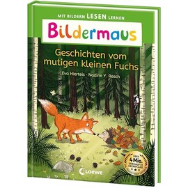 Bildermaus - Geschichten vom mutigen kleinen Fuchs: Mit Bildern lesen lernen - Ideal für die Vorschule und Leseanfänger ab 5 Jahren - Mit Leselernschrift ABeZeh