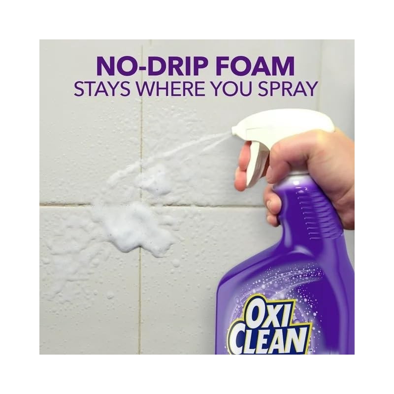 Kaboom OxiClean plus Bleach, No Drip Foam, Mold & Mildew
