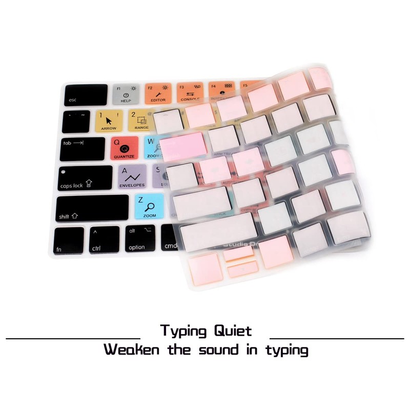 HRH Studio One Functional Shortcut Hotkey Keyboard Cover Silicone Skin