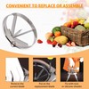 Fruit Cutter Blade Ergonomic Detachable Stainless Steel Sharp Apple Cutter
