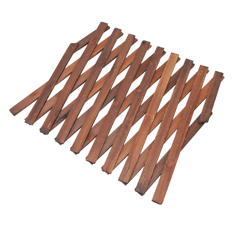 Expandable Plant Climbing Lattices Extensible Pine Fence Plant Support for