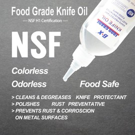 LewisCare Camping Knife Oil for Honing, Maintaining, Clearning Camping Knives