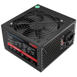 800W Power Supply 80 Plus Gold PSU Standard ATX Computer Power Supplies Non Modular Build-in 120MM Ultra-Quiet FDB Fan with 115/230V Switch for Desktop Gaming PC Server