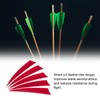 PATIKIL Arrows Vanes 50 Pack 4 Inch Arrow Turkey Feather