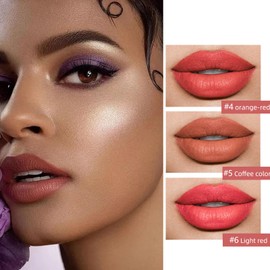 ARCHIDATE Peel Off Lip Stain Set Long Lasting, 3 Colors Peel Off Lip Gloss, Waterproof & Smudge-Proof, Non-Sticky Cup, High Pigmented, Vibrant Matte Finish, Suitable for all Skin Tone