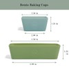 The Silicone Kitchen Reusable Silicone Bento Baking Cup, Non-Toxic, BPA