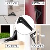 Geerow Rubber Door Stopper, Set of 4, Indoor Door Stopper,