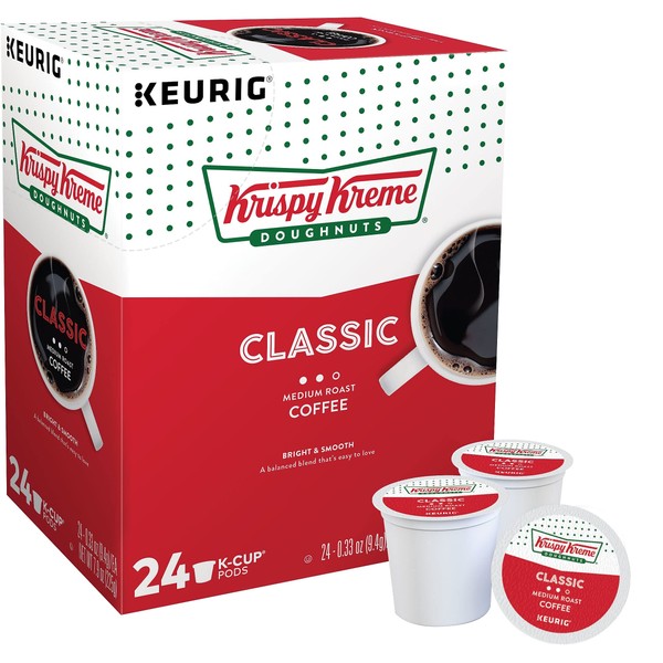 Krispy Kreme Doughnuts Rich Blend - Tazas de café tostado oscuro