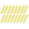 100Pcs Banana Plug Male Nickel Plated Brass Pin Straight for