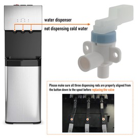 Water Dispenser Valve Assembly OEM Replacement Part Compatible with Avalon, Primo, Brio Water Dispenser/Water Cooler