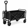 Heavy Duty Foldable Wagon Cart with All-Terrain Wheels – Collapsible