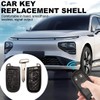 BOPRKTM Car Key Shell for Fiat-500X Freemont Jeep Renegade Cherokee