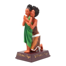 African American Expressions -Mother's Prayer Figurine (3.125" x 4" x 7.25") - FMP-01