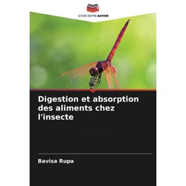 Digestion et absorption des aliments chez l'insecte