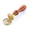 Wax Seal Stamper, VOOSEYHOME Initial Handwritten Letter Alphabet T Stamp
