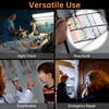 RISEMART 2 Pack Pen Light for Nurse, Medical Penlight with