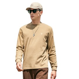 ZVX 280G Autumn and Winter New self Heating Double-Sided Velvet Warm Half high Neck T-Shirt