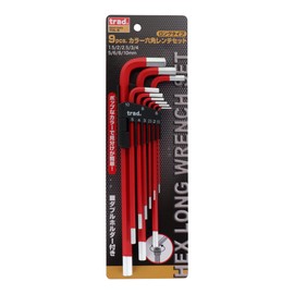 Sankyo Corporation trad 9 pcs. Color Hex Key Set (Long Type) THL-9