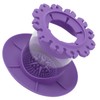 Makeup Brush Cleaner Round Detachable Brush Scrubber Board Cleaner Multifunctional