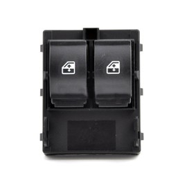 Seintech Electric Window Double Switch Button - OE Quality - Fits 4/5 Doors - Push Button Type - Compatible fit for Citroen Nemo Bipper 735461275 (8 pin connection)