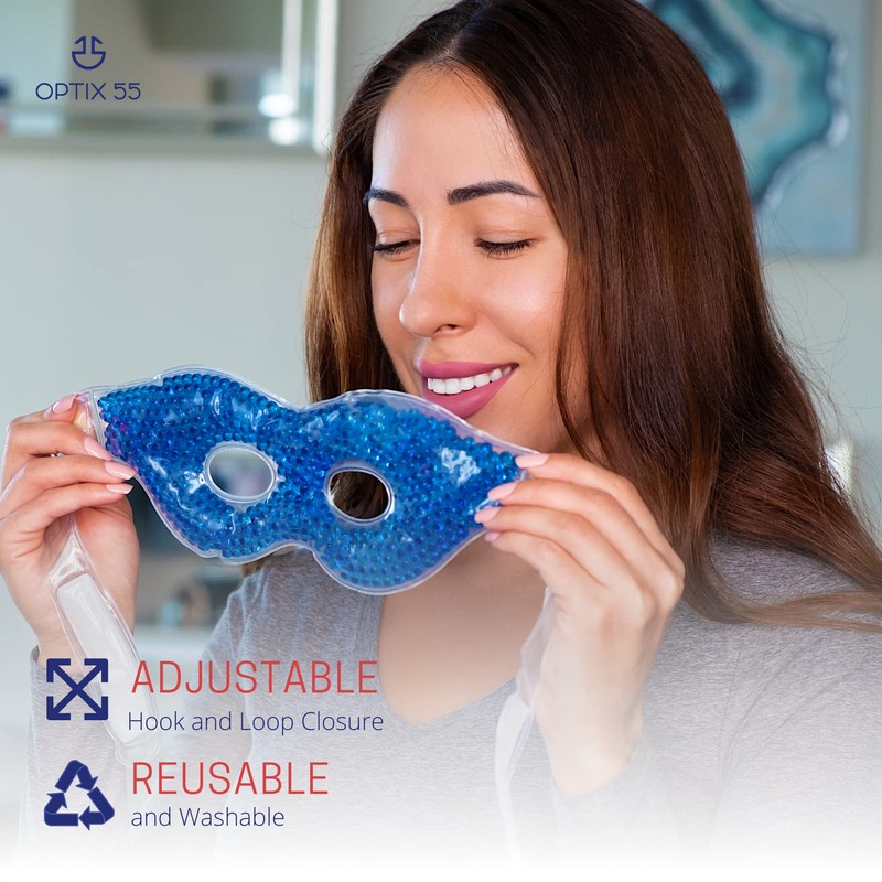 Gel Eye Mask - Hot Cold Compress Eye Therapy Pack