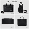 KALIDI FANCY FOREST Tote Bag, Shoulder Bag, 5 Pockets, 3-Way