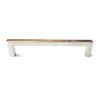 French Furniture Fittings Polished Chrome Kitchen Cabinet D Pull Handles