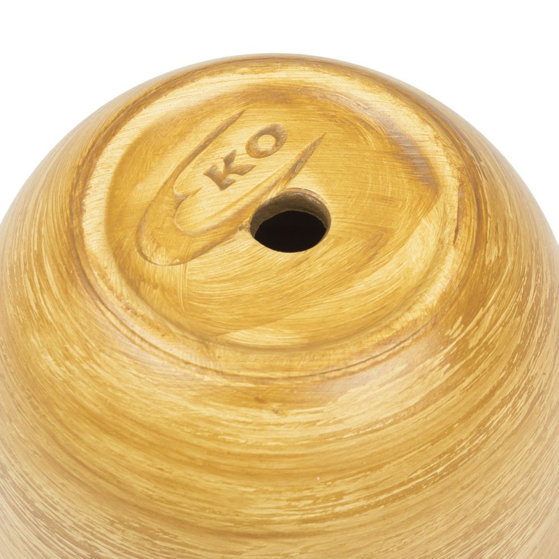 Keramiktopf Übertopf Pflanzkübel handbemalt D 130 mm braunKeramik inkl. Untersetzer