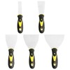Wallpaper Paint Scrapers, 5 Pcs Paint Scraper Filling Putty Tool
