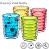 Amazing Abby - Arctic - 16-Ounce Insulated Plastic Tumblers (Set