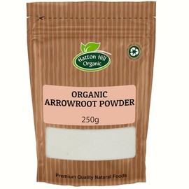 Organic Arrowroot Powder 250g by Hatton Hill Organic | Perfect for Cooking, Baking, and Sauces
