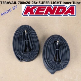 Kenda 2PACK 700x23 700x25 700x28c KENDA 48mm Presta Valve Inner Tubes Road Bike