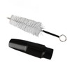 Saxophone Mouthpiece Plastic Soprano Treble Saxophone Whistle Brush Musical Instrument