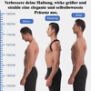 Lumewave Posture Corrector for Men & Women - Adjustable Back