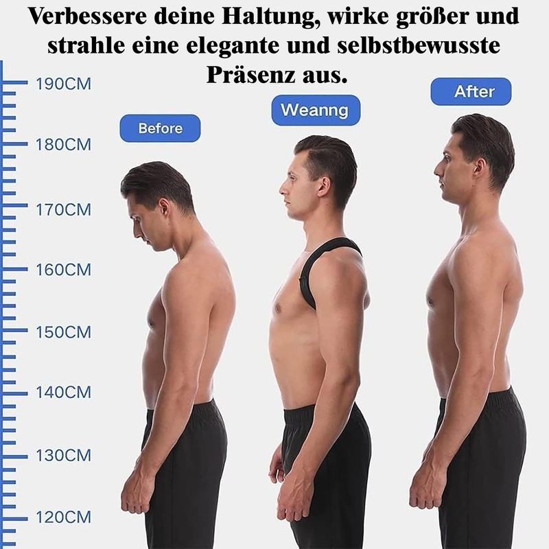 Lumewave Posture Corrector for Men & Women - Adjustable Back