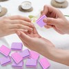 50 Pcs Sponge Nail Buffers,100/180 Grit Mini Nail Files,Mini Buffer