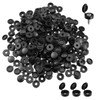 Coshar 150 Pieces Plastic Screw Caps Hinged Screw Cover Caps