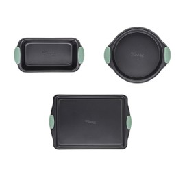 Hersheys Kisses Nonstick Oven Bakeware Trays, Silicone Handles - Set of 3