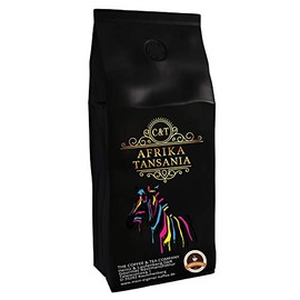 Coffee Speciality from Africa - Tanzania, The Land of Kilimanjaro (500gr. Whole Bean) - Country Coffee - Top Coffee - Low in Acidity and Healthy, Gentle and Freshly Roasted