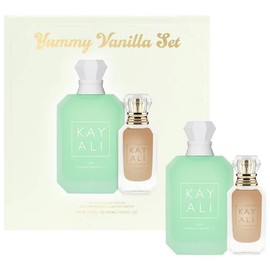 KAYALI YUMMY Vanilla Perfume Set (Yum Pistachio Gelato 33 Eau de Parfum Intense, 50 ml & Vanilla | 28 Eau de Parfum, 10 ml) + Bonus Nest NY Sicilian Tangerine Body Cream, 30 ml