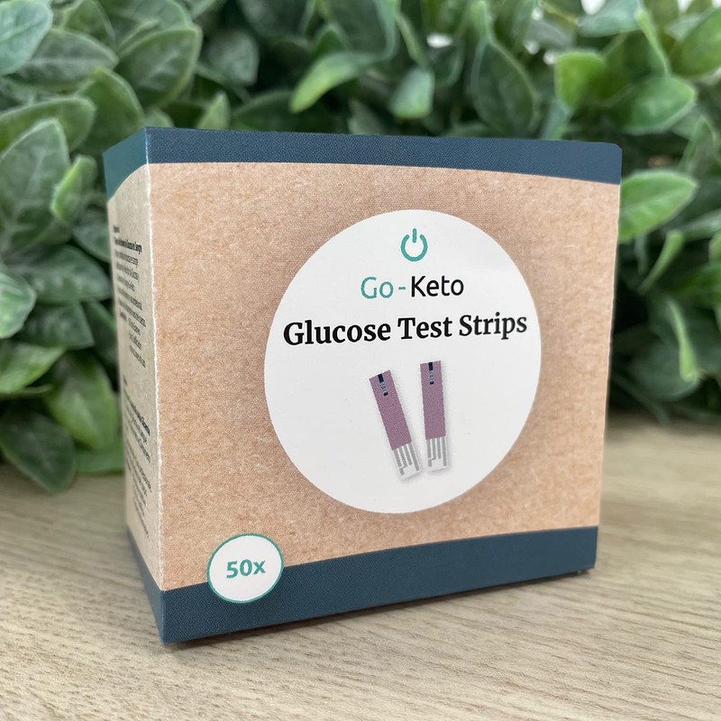 Go-Keto Glucose Teststripes 50 Pieces | Suitable for Go-Keto and