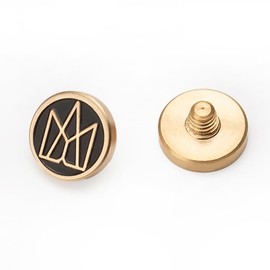 Crown Pattern Camera hot Shoe Cover Shutter Decorative Button Set for Fuji XT4, XT30, XE3,for Canon R6 R5 R7 R8 R10 for Nikon D750 D610 Z7 Z5 Z6 Z50 Z30 (Copper Alloy-Shutter Decorative Button01)