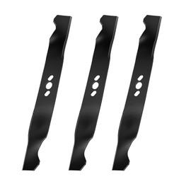 Upgrade 2105300125A Lawn Mower Blade (3 Pack),Replace for 355-101 20" Lawn Mower Blade,Compatible with Hyper Tough Deck Lawn Mower,Fit for MNA152505/MNA152701 Push Mower Blades Replacement Parts