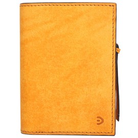 Baggy Port BP-ZYS2402 Men's Bi-fold Wallet, Genuine Leather, yellow