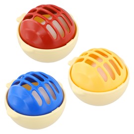 3 Pieces Pet Hair Remover, Washing Balls Pet Hair Catcher, Reusable, Puffer Fish Shaped, Hair Remover for Animal Hair, Lint, Cotton Wool