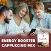 GANOHERB Mushroom Coffee Alternative Cappuccino Mix, Instant Coffee Drink with