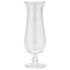 GET HUR-20-CL Clear PC Plastic Hurricane Glasses, 20 Ounce (Pack