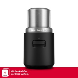 KitchenAid Go™ Cordless Blade Grinder - battery included, KBGR111, Black Matte